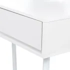 Toaletka kosmetyczna w stylu francuskim, blat 100 cm, biały