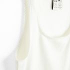 Top bez rękawów z domieszką modalu NOWEAR