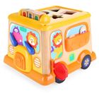 Top Bright, drewniany autobus, zabawka interaktywna