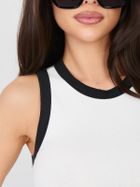 Top damski, biały, Sublevel