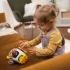 Topbright, tablica manipulacyjna z kostką i doczepianymi elementami, zabawka interaktywna