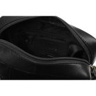 Torba listonoszka, czarna, skórzana, Peterson