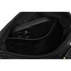 Torba listonoszka, czarna, skórzana, Peterson