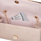 Torebka kopertówka, beżowa, Rovicky