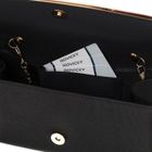 Torebka kopertówka, czarna, Rovicky