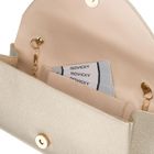 Torebka kopertówka, złota, skóra ekologiczna, Rovicky