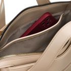 Torebka listonoszka, beżowa, Peterson