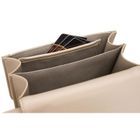 Torebka listonoszka, beżowa, Peterson