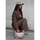 Torebka listonoszka, beżowa, Peterson