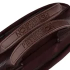 Torebka listonoszka, bordowa, Peterson