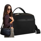 Torebka shopper, czarna, Peterson