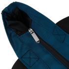 Torebka shopper, turkusowa, Peterson