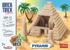 Trefl, Buduj z cegły, Piramida, zestaw kreatywny, 260 elementów