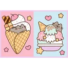 Trefl, Poznajcie Pusheena, puzzle, 4-250 elementów