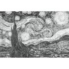 Trefl, PuzzloRama, Gwiaździsta Noc, Vincent van Gogh, puzzle, 500 elementów