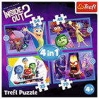 Trefl, W głowie się nie mieści 2, Emocje rządzą, puzzle 4w1, 207 elementów