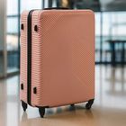 Trizand, zestaw walizek 3w1, różowe