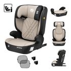 Tulano, Joy 45, I-Size, fotelik samochodowy dla dzieci, 2w1, beige, 100-150 cm