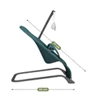 Tulano, Moon 10, leżaczek bujaczek dla dziecka, green