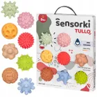 Tullo, Sensorki, piłeczki sensoryczne, 8 szt.