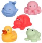 Tullo, zwierzątka, figurki do kąpieli, 5 szt.