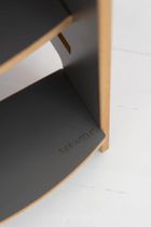 tupti.wood, Kitchen Helper, Bubble z falbanką, pomocnik kuchenny, szary