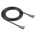 Unitek, kabel, USB-C, kątowy 90°/90° PD 100W, M/M, 1m