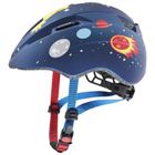 Uvex, Kid 2 CC, kask rowerowy, dziecięcy, dark blue rocket, 46-52 cm