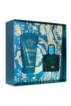 Versace, Eros Pour Homme, zestaw: woda toaletowa, 30 ml + żel pod prysznic, 50 ml