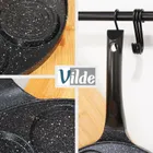 Vilde, Basic Line, patelnia do jajek, granitowa, 7 otworów, 26 cm