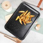 Vilde, blacha do pieczenia, granitowa, 38-26,5-1,5 cm