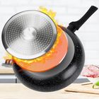 Vilde, Black Line, patelnia granitowa, 24 cm