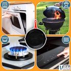 Vilde, Cast Enamel, patelnia żeliwna emaliowana z silikonową nakładką, 25 cm