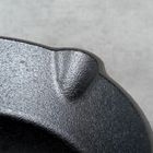 Vilde, Cast Line, patelnia z silikonową nakładką, żeliwna, 30 cm