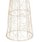 Vilde, choinka świecąca stożek, złota, 40 LED, 80 cm