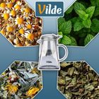 Vilde, dzbanek z zaparzaczem spustowym do herbaty, szklany, 880 ml