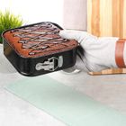 Vilde, forma do pieczenia, rozpinana, granitowa, 20-20-6,8 cm