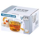 Vilde, miarka kuchenna, szklana, 1l