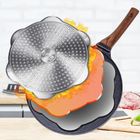 Vilde, patelnia do jajek, granitowa, 7 otworów, Black&Wood, 26 cm