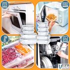 Vilde, pojemniki na żywność, szklane z pokrywką i uszczelką, 9 szt.