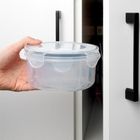 Vilde, pojemniki na żywność z pokrywką i uszczelką, 4 szt.