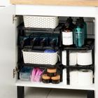 Vilde, półka kuchenna, czarna, 31-22-14,5/11,5 cm