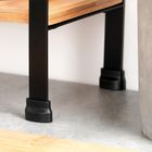 Vilde, półka kuchenna, drewniana, narożna, 2-poziomowa, 29,5-29,5-33,5 cm