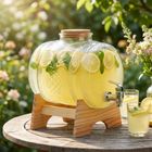 Vilde, słój do napojów z kranikiem i stojakiem, 5l