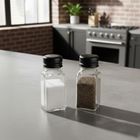 Vilde, solniczka i pieprzniczka szklana, 80 ml, 2 szt.