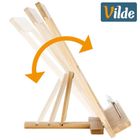 Vilde, stojak na książkę kucharską, bambusowy, regulowany