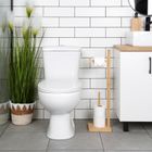 Vilde, stojak na papier toaletowy, drewniany, 70 cm