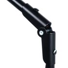 Vilde, suszarka na pranie, metalowa i rozsuwana, czarna, rozmiar XXL, 108-182 cm