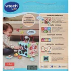 Vtech, Drewniana kostka edukacyjna, zabawka interaktywna