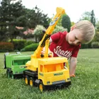 Wader, Middle Truck, dźwig, żółty